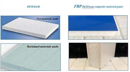 FRP PET pjenasti kompozitni sendvič panel